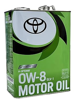 Amazon | トヨタ純正モーターオイル GLV-1 0W-8 4L 08880-12905
